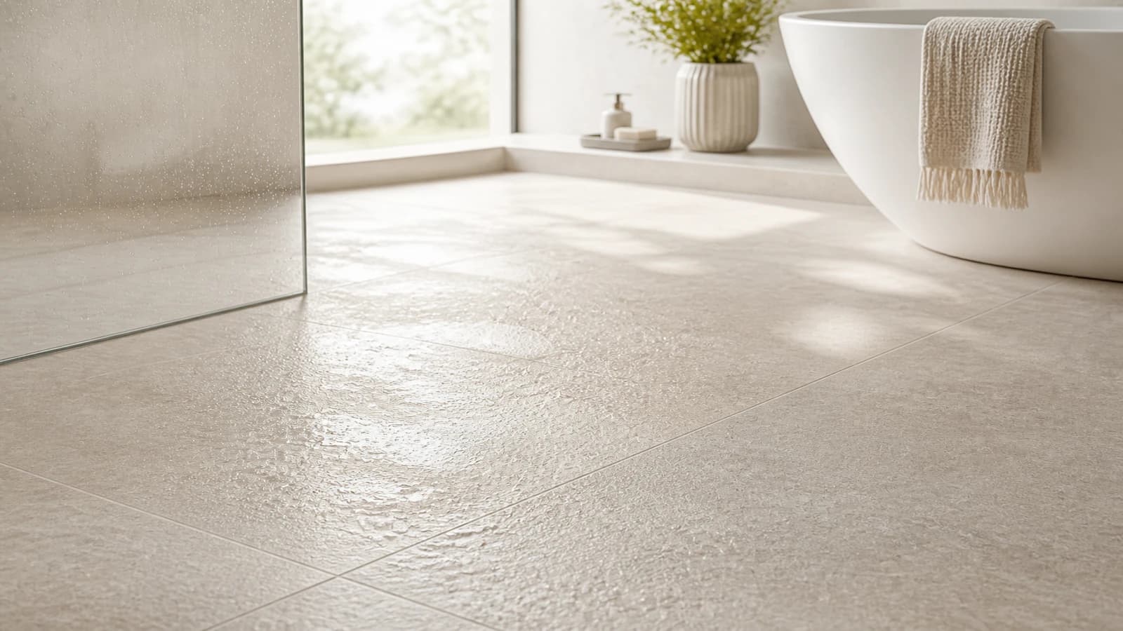 Best Tiles for Wet Areas: Slip Resistance, Finish & Safety | Quartile India